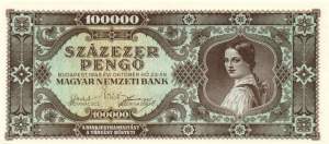 100.000 Pengö 1945